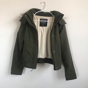 Hollister all weather bomber jacket